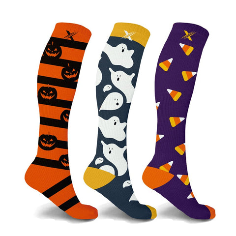 Halloween compression socks