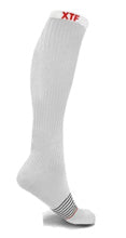 White compression socks