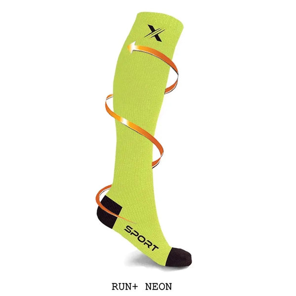 RUN+ Bold compression socks 20-30mmHg