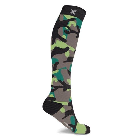 Camouflage compression socks