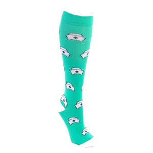 Vintage Nursing Caps compression socks 20-30mmHg