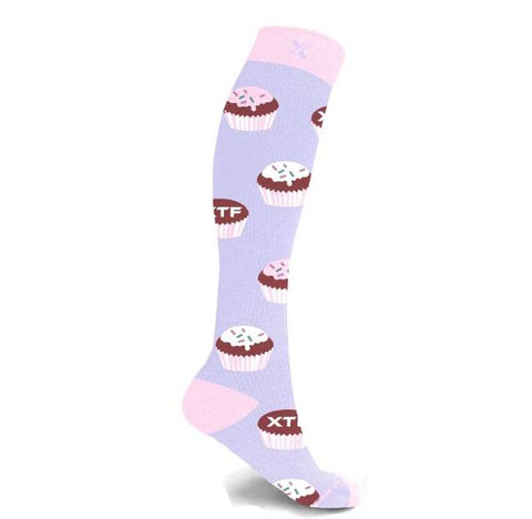 Cupcakes compression socks