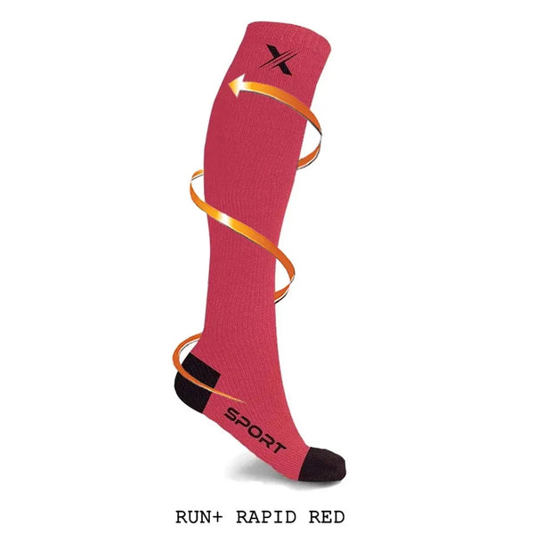 RUN+ Bold compression socks 20-30mmHg