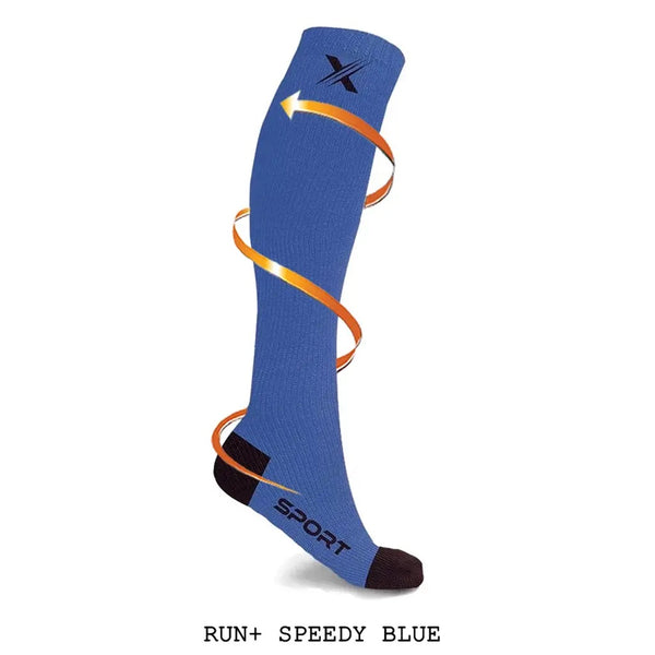 RUN+ Bold compression socks 20-30mmHg
